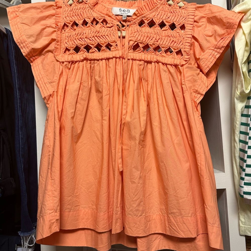 Sea Women's Orange Top